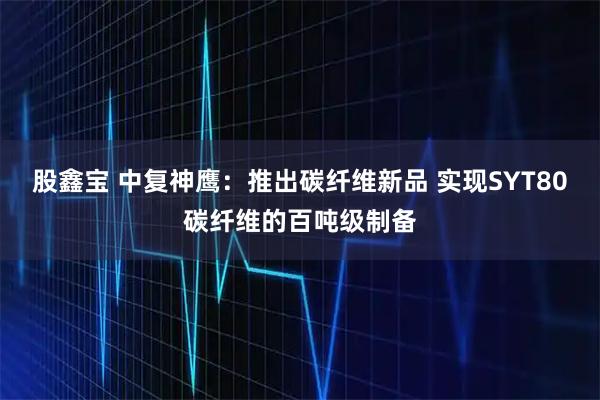 股鑫宝 中复神鹰：推出碳纤维新品 实现SYT80碳纤维的百吨级制备