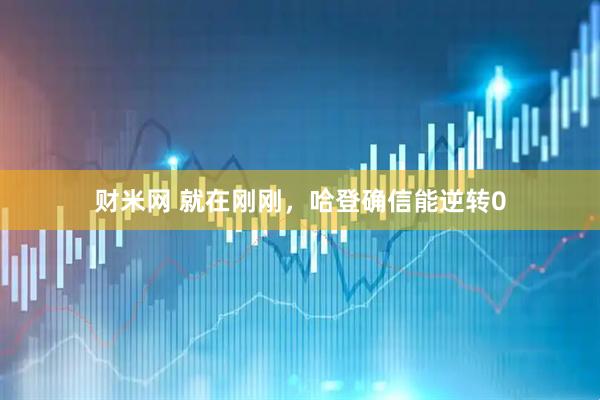 财米网 就在刚刚，哈登确信能逆转0