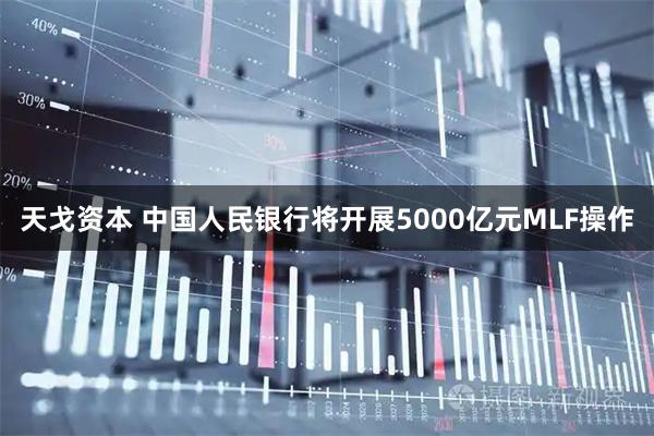 天戈资本 中国人民银行将开展5000亿元MLF操作