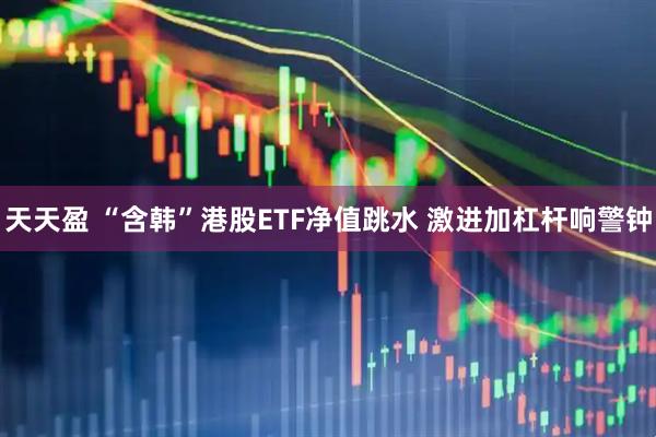 天天盈 “含韩”港股ETF净值跳水 激进加杠杆响警钟