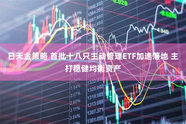 日天金策略 首批十八只主动管理ETF加速落地 主打稳健均衡资产